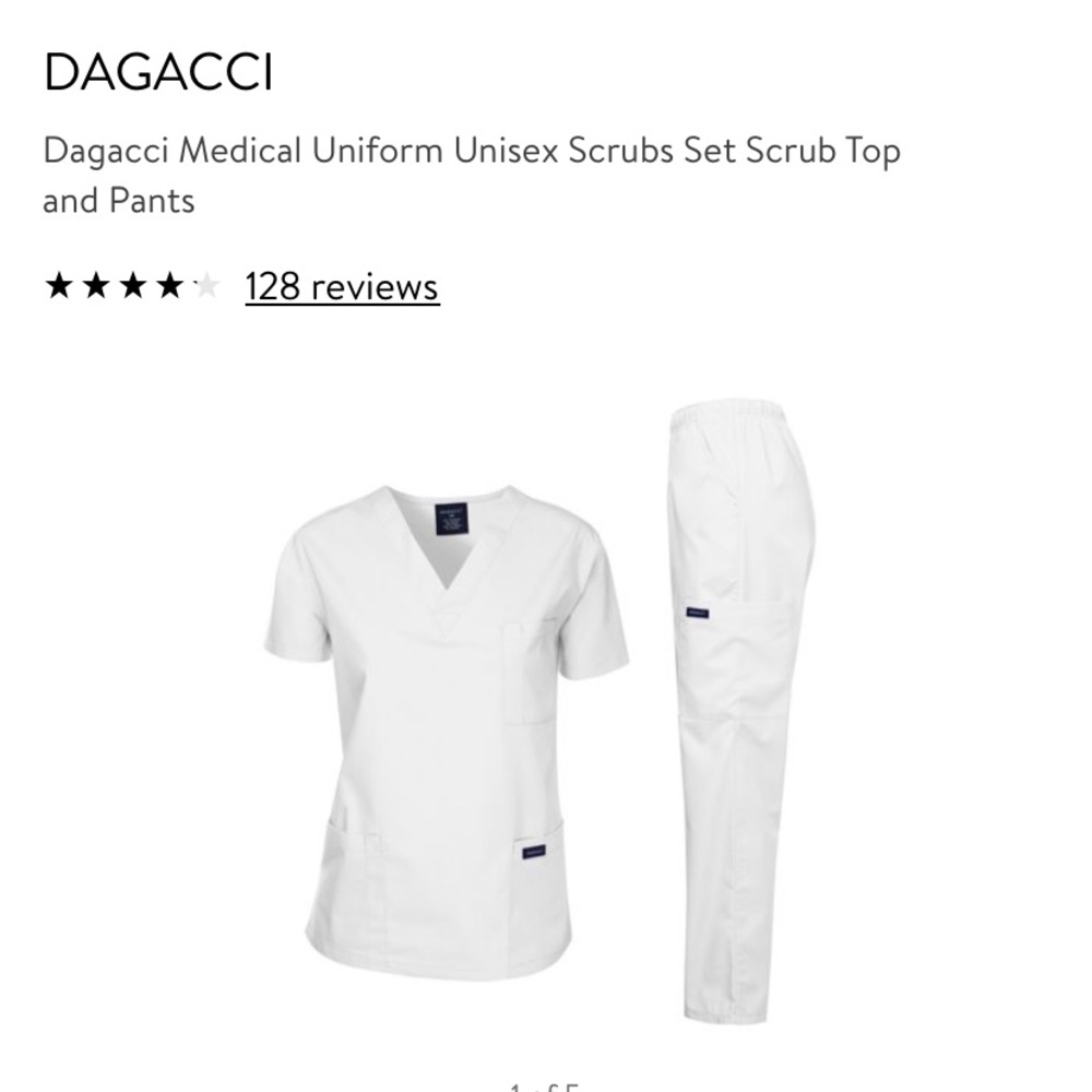 Dagacci medical scrubs set unisex